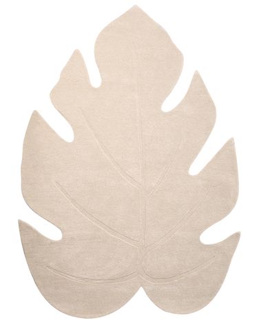 Tapis NAINITAL Blanc cassé 160 x 230 cm Laine