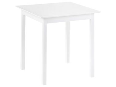 Table de repas VERITAS Blanc 75 cm 75 cm Bois de pin