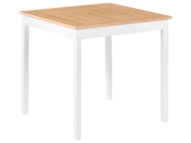 Table de repas BATTERSBY Chêne clair 80 cm 80 cm