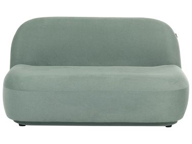 Sofa 2 Seater LOVBERG Fabric Light Green