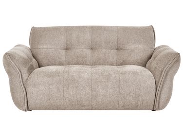Sofa 2 Seater HALBA Fabric Taupe