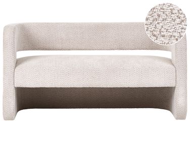 Sofa 2 Seater VIDSEL Chenille Beige