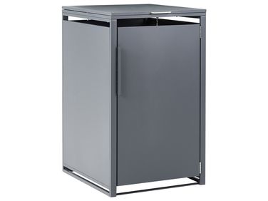 Trash Bin Cover 240 L PIACENZA Metal Dark Grey