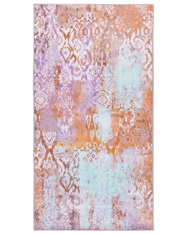 Vloerkleed ZENVIRA Meerkleurig 80 x 150 cm