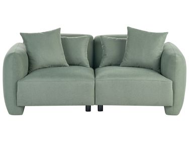 Sofa 3 Seater EKENES Fabric Light Green