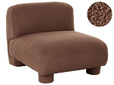 Zitmodule MJALBI Bouclé Bruin