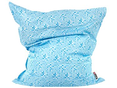 Zitzak 300 L FUZZY 140 cm 180 cm Lichtblauw