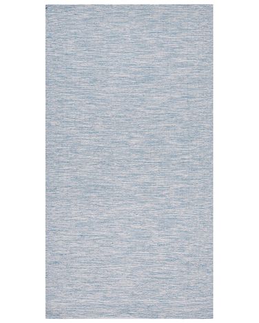 Tapis DERINCE Bleu clair 80 x 150 cm Coton