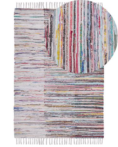 Vloerkleed MERSIN Meerkleurig 160 x 230 cm Katoen