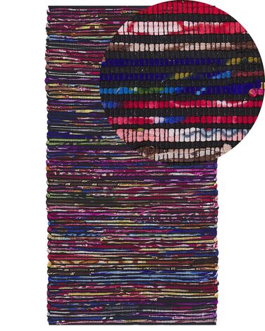 Tapis BARTIN Noir 80 x 150 cm