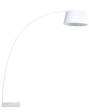 Staande lamp BENUE Metaal Wit