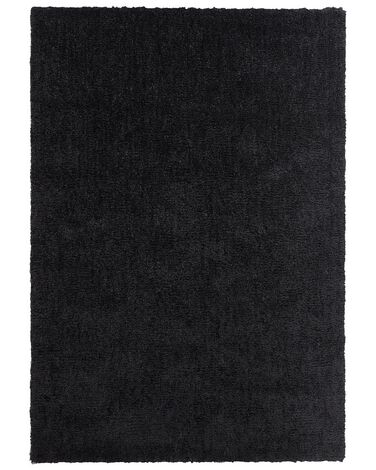 Hoogpoligvloerkleed DEMRE Zwart 160 x 230 cm