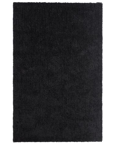 Hoogpoligvloerkleed DEMRE Zwart 200 x 300 cm