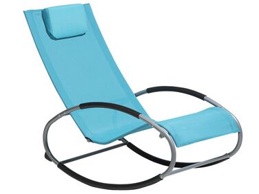 Schommel-ligstoel CAMPO Metaal Turquoise