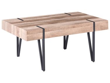 Table basse ADENA Marron foncé