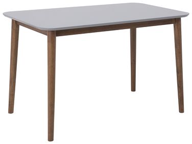 Table de repas MODESTO Gris 120 cm 80 cm Bois