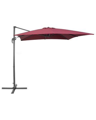 Zweefparasol 250 cm MONZA Bordeauxrood