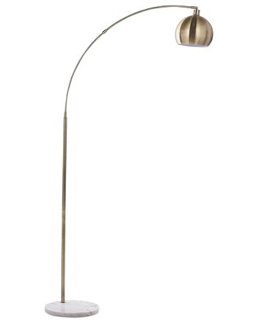 Staande lamp PAROO Metaal Messing