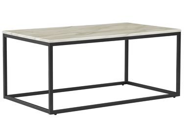 Table basse DELANO Marbre/noir