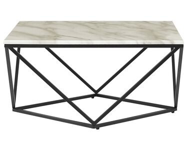 Table basse MALIBU Marbre blanc