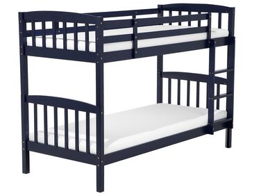 Hoogslaper Dennenhout REVIN 90 x 200 cm Marineblauw