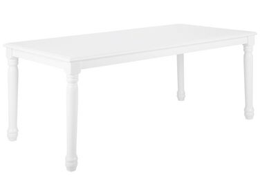 Dining Table CARY White 180 cm 90 cm