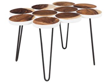 Table d'appoint TIJUANA Bois Marron