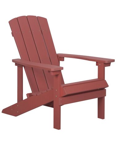 Tuinstoel ADIRONDACK Rood