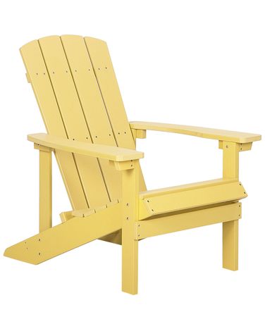 Tuinstoel ADIRONDACK Geel