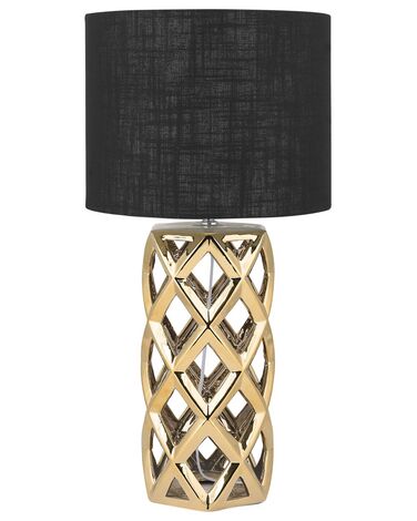 Table Lamp SELJA Ceramic Gold