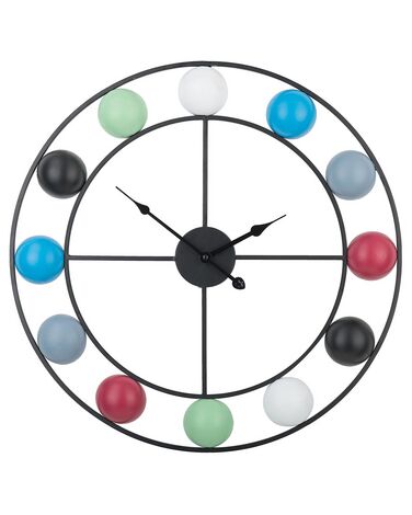 Wandklok REIDEN 56 cm Metaal Meerkleurig