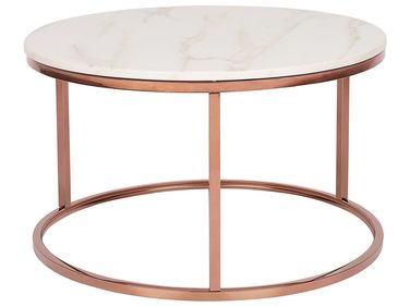 Table basse CORAL Rose doré