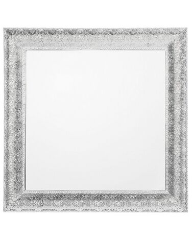 Wandspiegel CAVAN 65 cm 65 cm Metaal Zilver