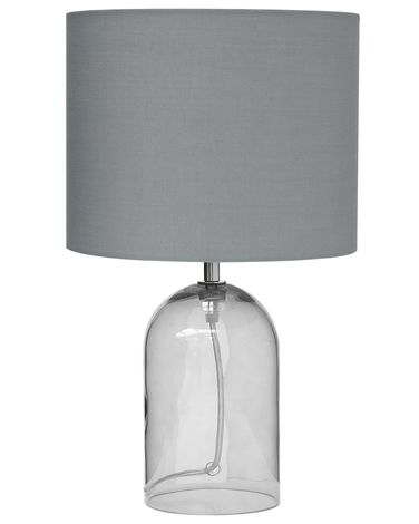 Table Lamp DEVOLL Glass Grey