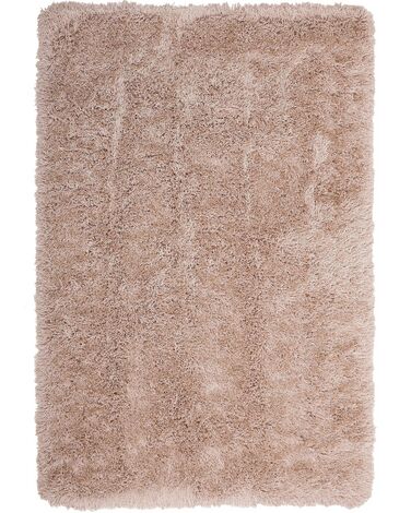 Hoogpoligvloerkleed CIDE Beige 140 x 200 cm