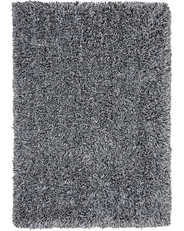 Shaggy Rug CIDE Black/ White 200 x 300 cm