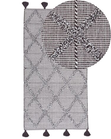 Tapis TUZLA Marron 80 x 150 cm Coton