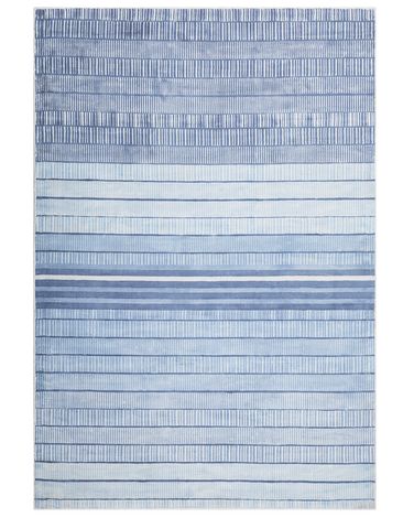 Tapis YARDERE Bleu clair 160 x 230 cm Soie artificielle