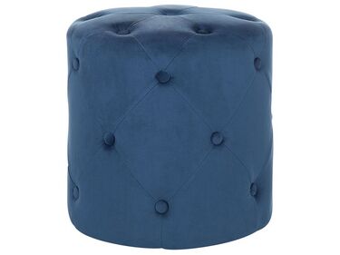 Pouffe COROLLA Velvet Dark Blue