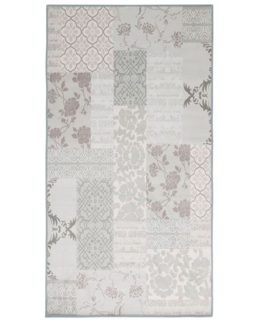 Vloerkleed BALLICA II Grijs 80 x 150 cm