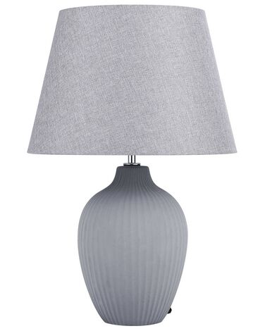 Table Lamp FERGUS Ceramic Grey