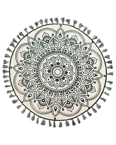 Tapis IRICE Vert ø 120 cm Coton