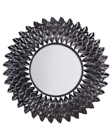Wandspiegel LARRAU 70 cm 70 cm Metaal Zilver