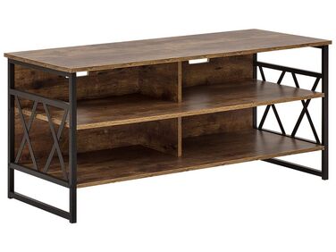 TV Stand CARLISLE Dark Brown