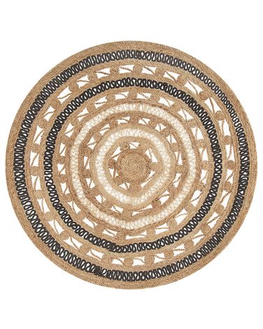 Tapis GOYNE Beige ø 140 cm Jute