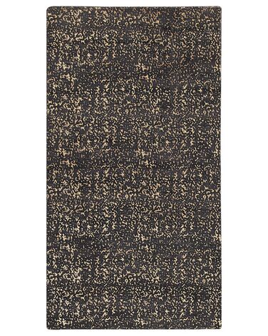 Tapis ESEL Doré 80 x 150 cm Soie artificielle