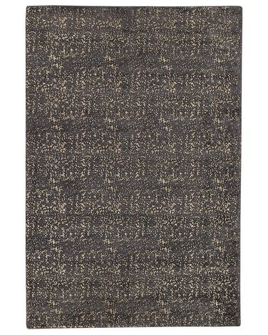 Vloerkleed ESEL Goud 140 x 200 cm Viscose