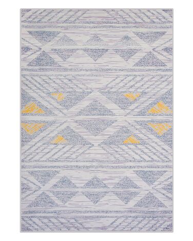 Vloerkleed KARGI Grijs 140 x 200 cm