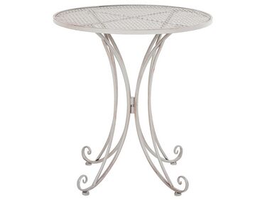 Table bistrot CILENTO 71 cm 71 cm Métal Gris