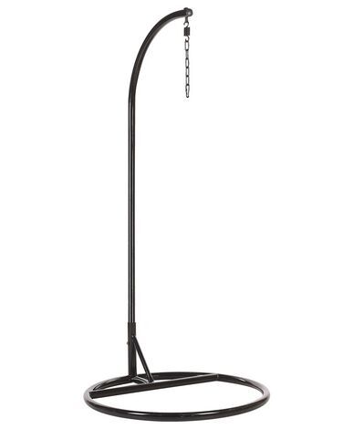 Support pour fauteuil suspendu STAN Métal Noir